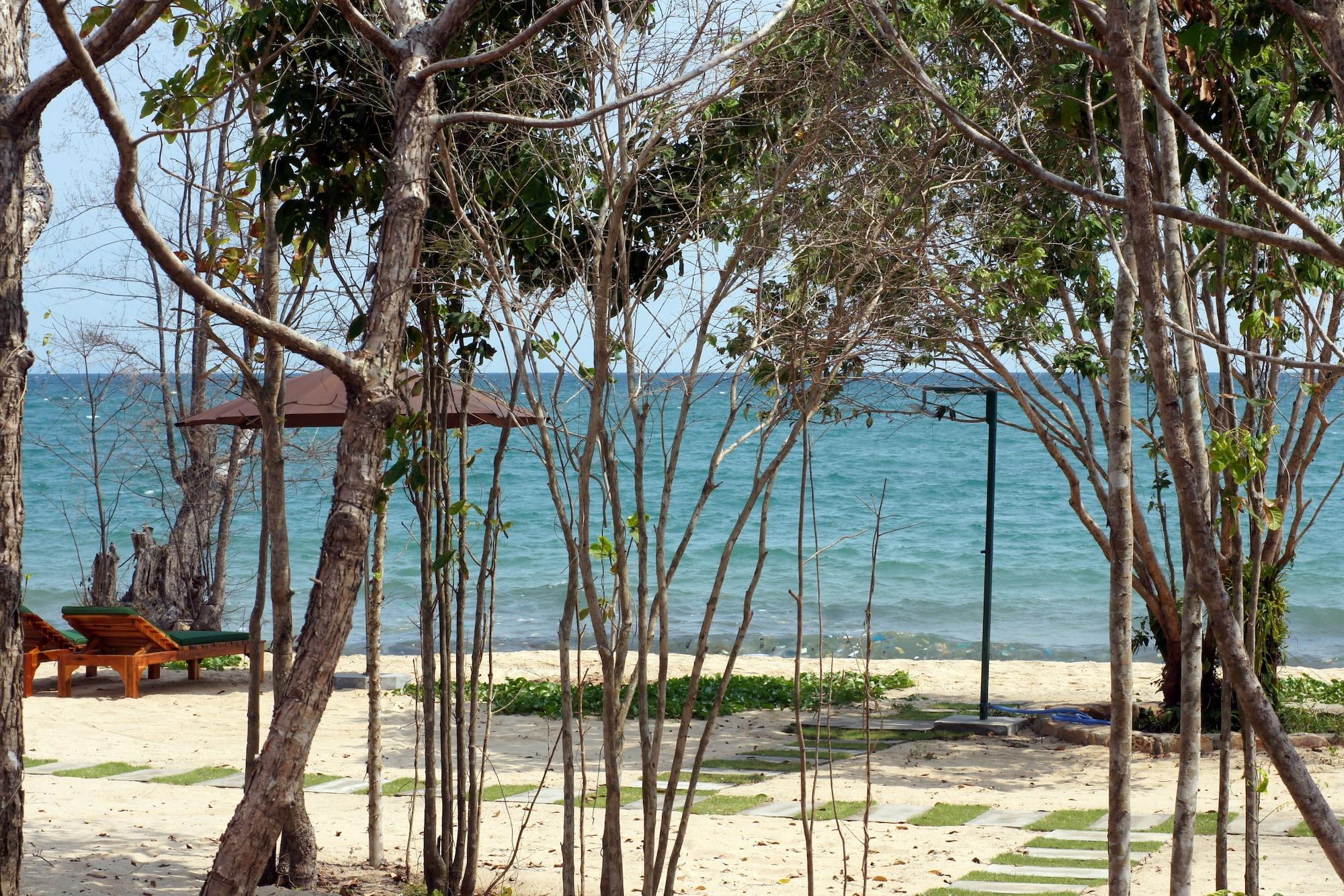 Gold Sand Beach Bungalow دونغ دونغ المظهر الخارجي الصورة