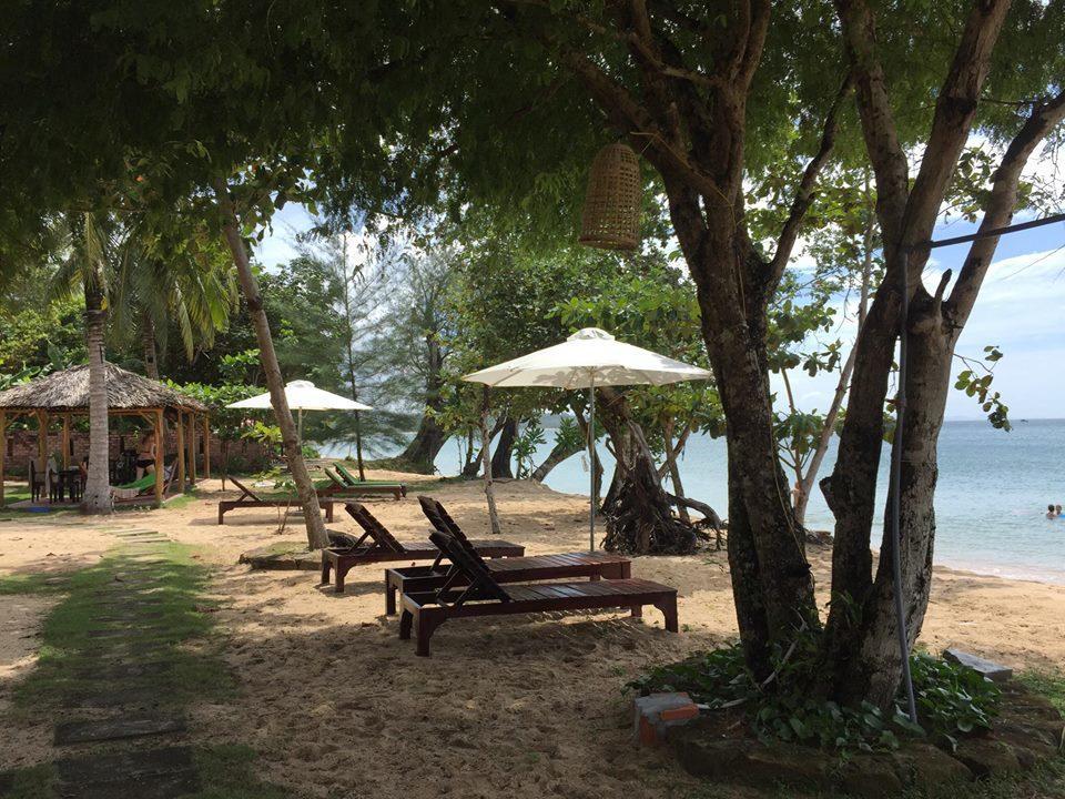 Gold Sand Beach Bungalow دونغ دونغ المظهر الخارجي الصورة