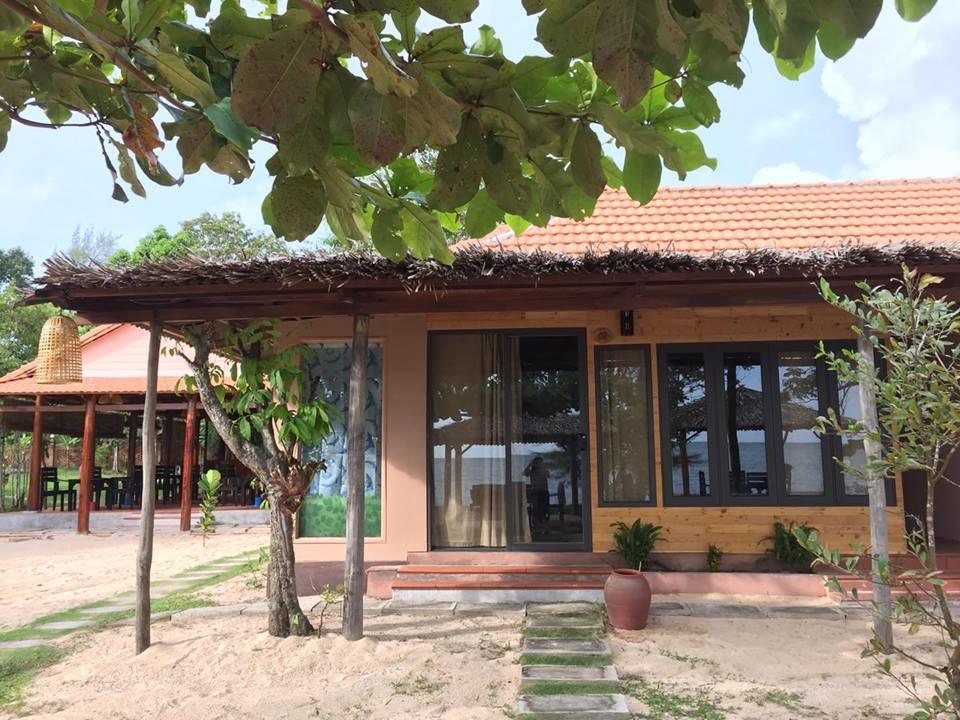Gold Sand Beach Bungalow دونغ دونغ المظهر الخارجي الصورة