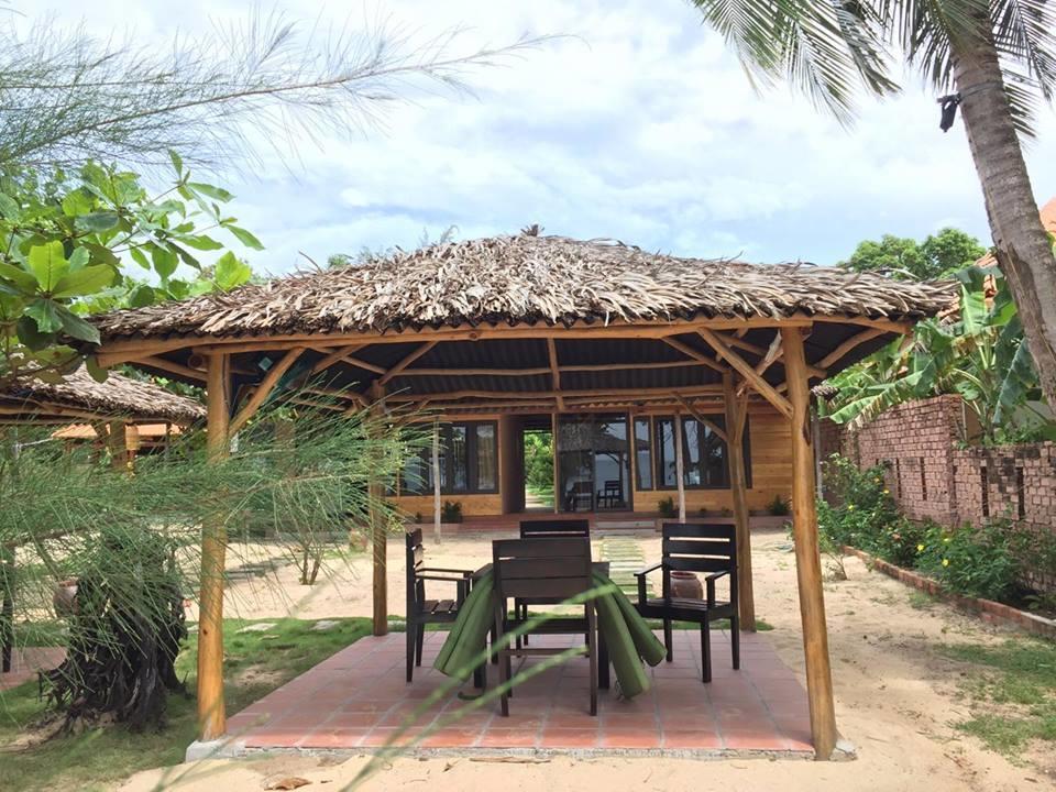 Gold Sand Beach Bungalow دونغ دونغ المظهر الخارجي الصورة