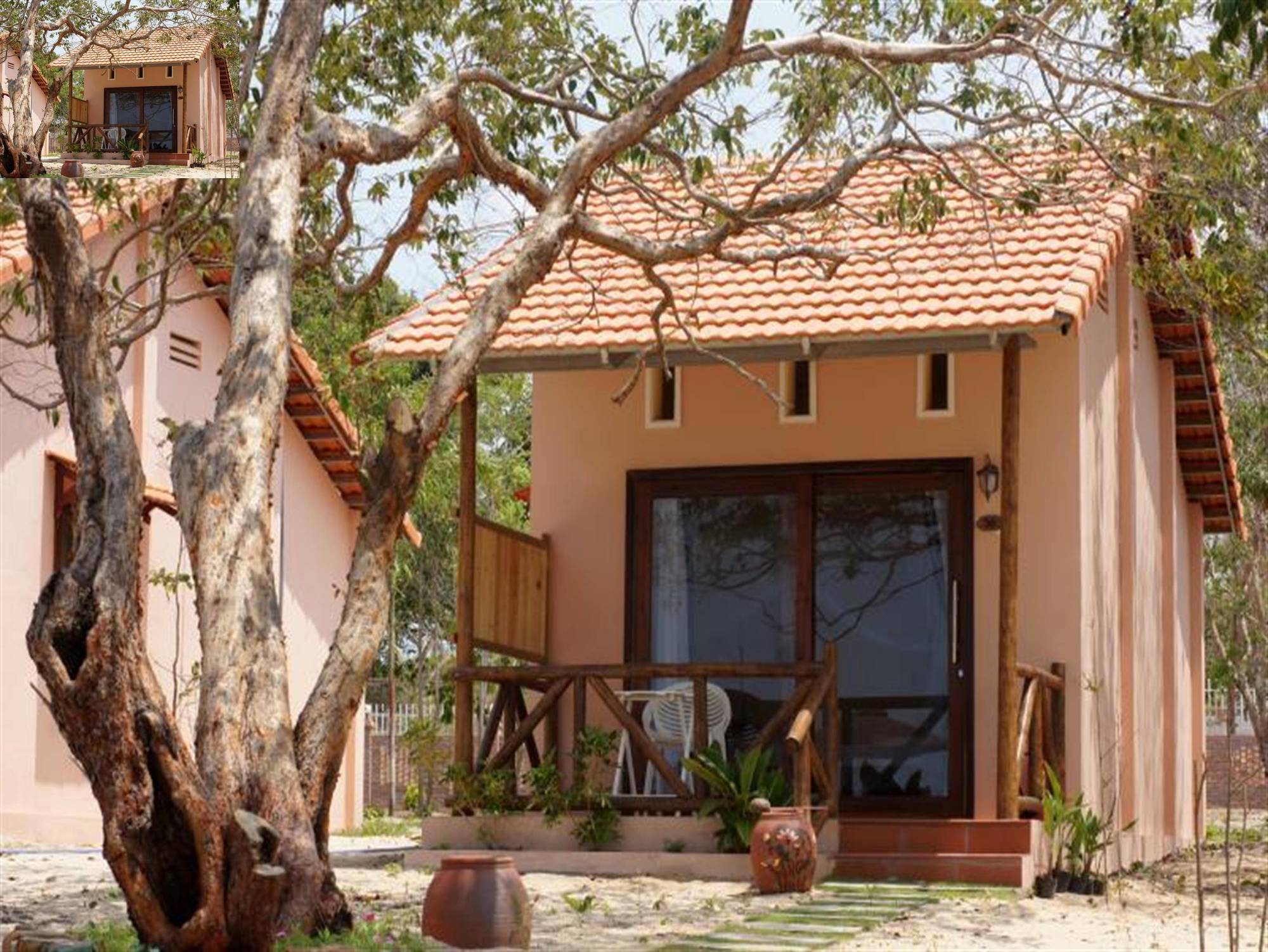 Gold Sand Beach Bungalow دونغ دونغ المظهر الخارجي الصورة