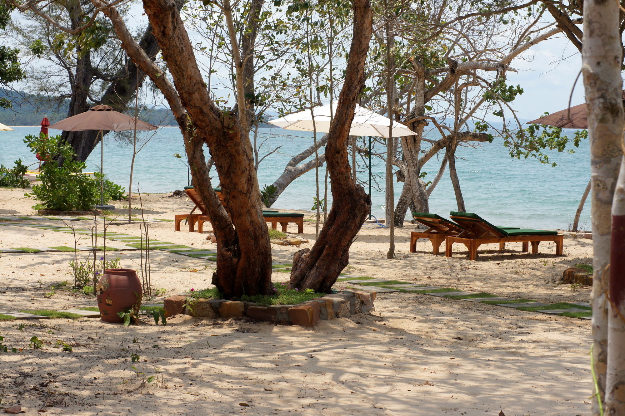 Gold Sand Beach Bungalow دونغ دونغ المظهر الخارجي الصورة