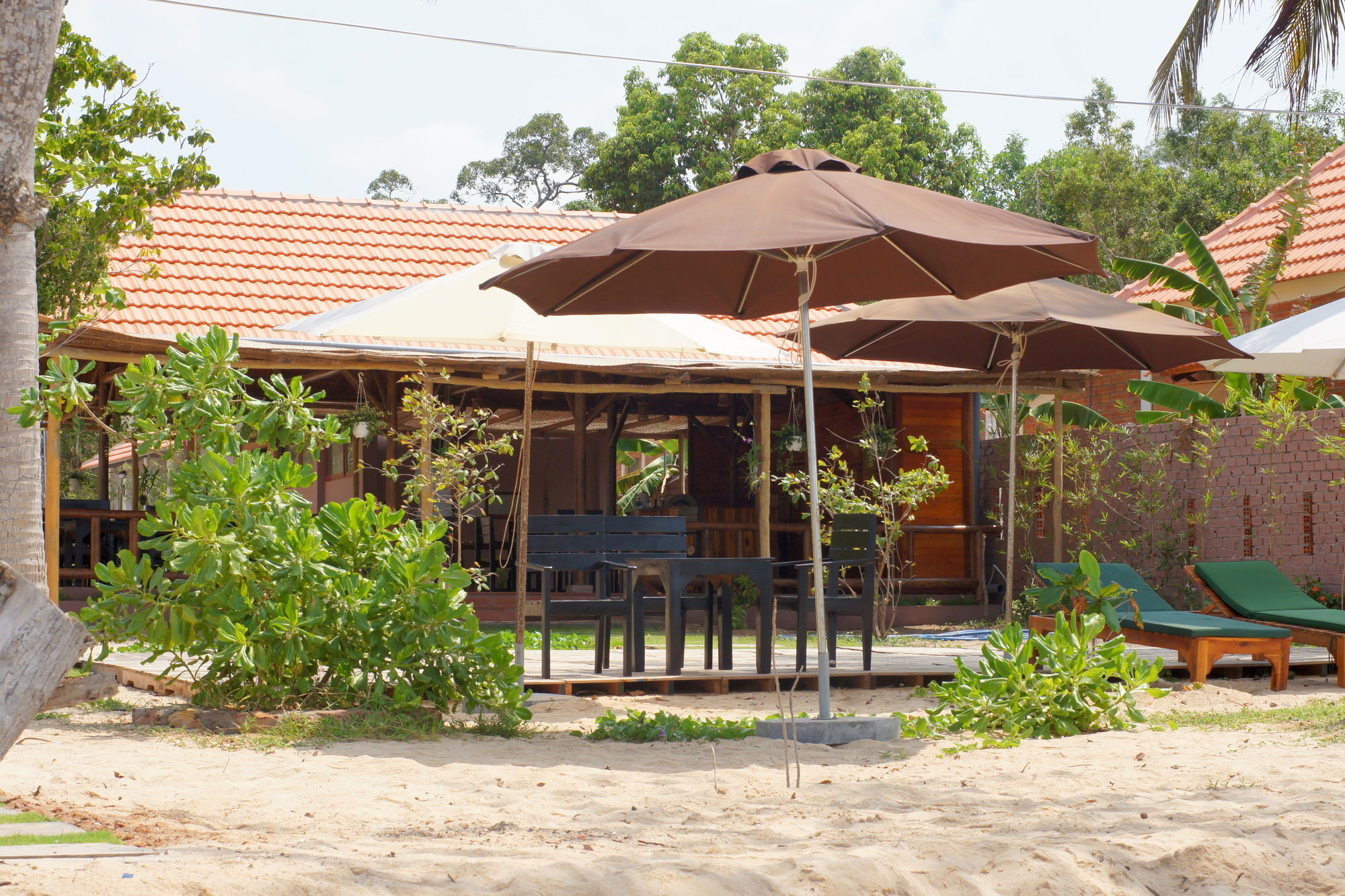 Gold Sand Beach Bungalow دونغ دونغ المظهر الخارجي الصورة