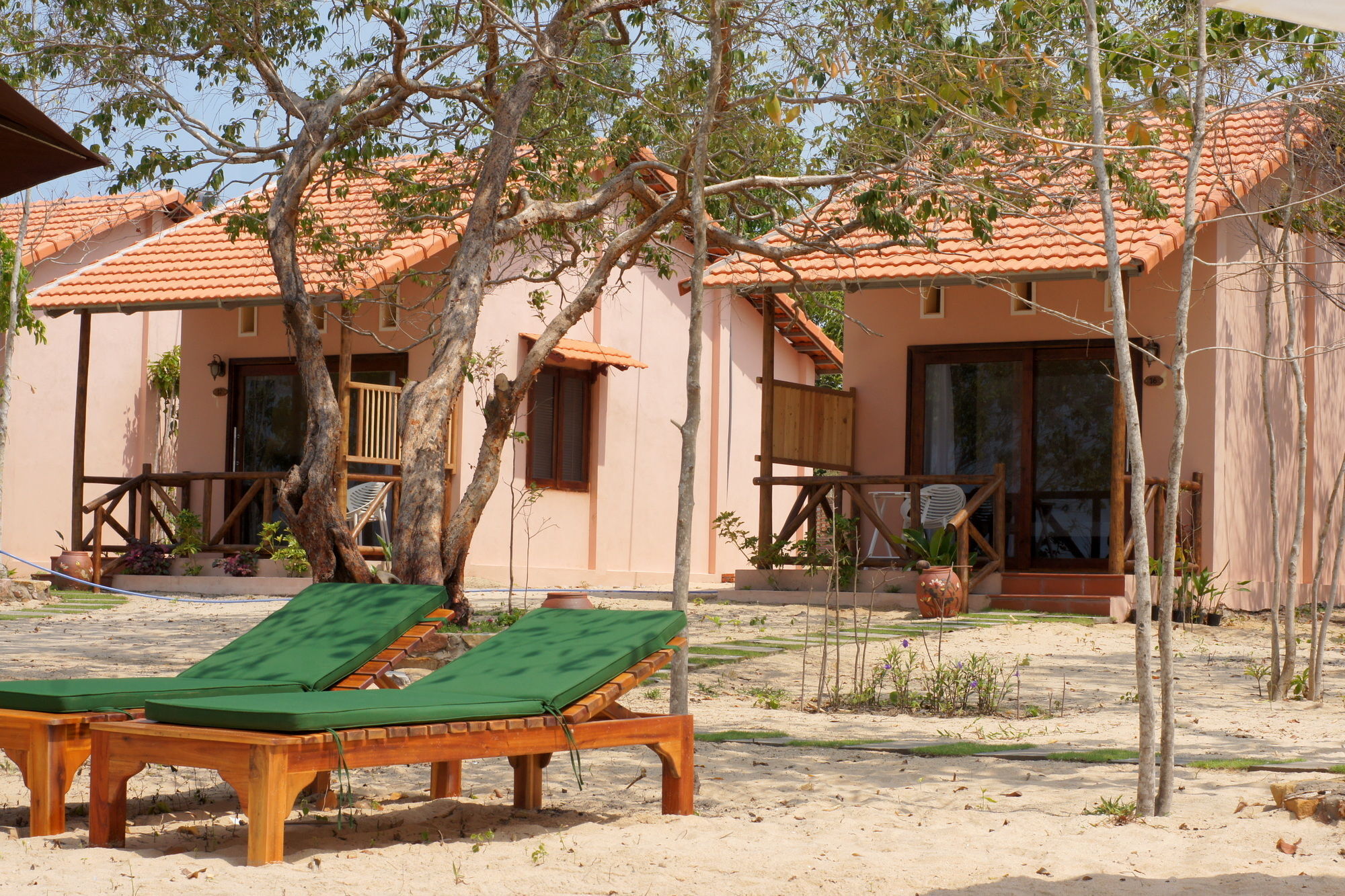 Gold Sand Beach Bungalow دونغ دونغ المظهر الخارجي الصورة
