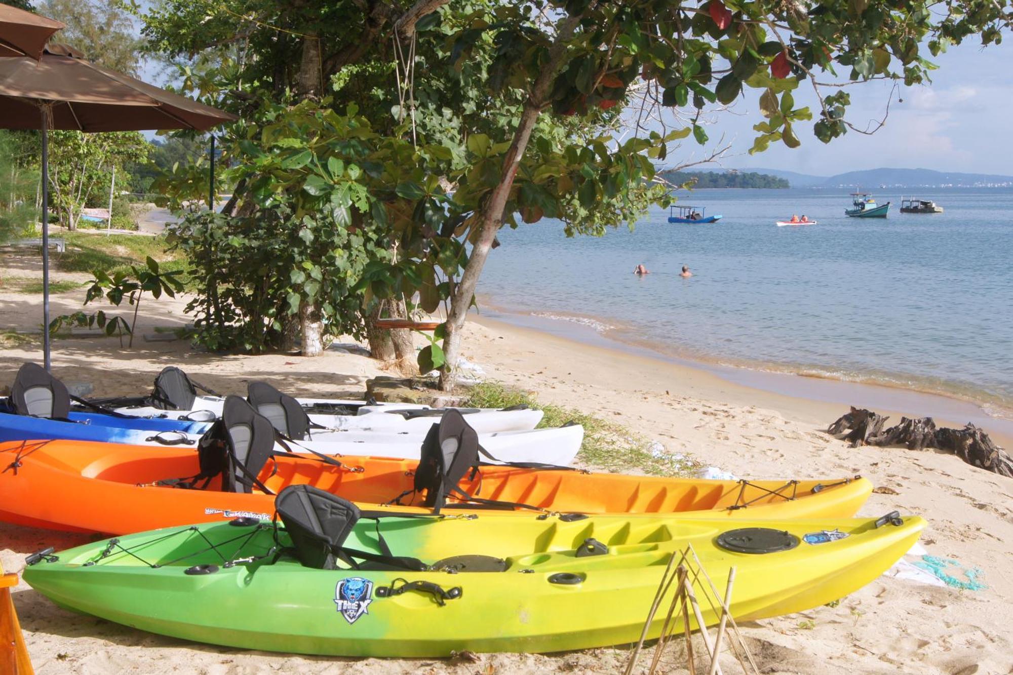 Gold Sand Beach Bungalow دونغ دونغ المظهر الخارجي الصورة